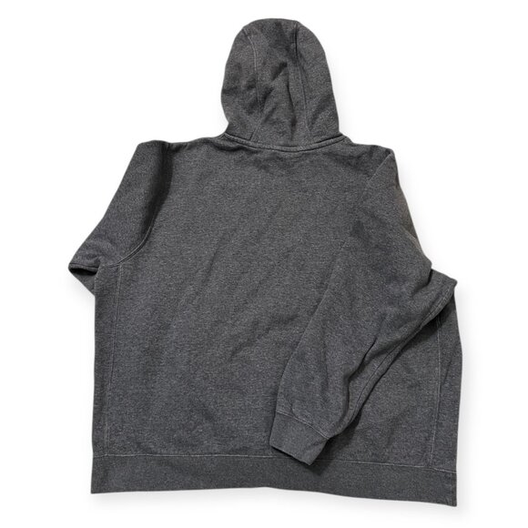 Nike Men’s XL Pullover Hoodie Dark Gray Fleece Sweatshirt athletic wear - Picture 3 of 9